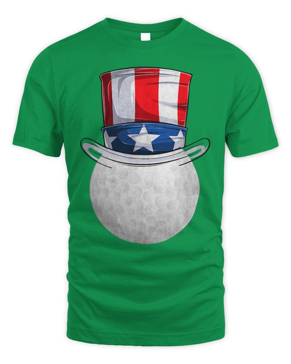 Cute Golf American Flag Golf Hat 4th of July Outfits Golf Balls Funny
