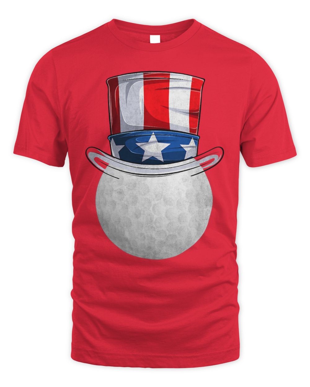 Cute Golf American Flag Golf Hat 4th of July Outfits Golf Balls Funny