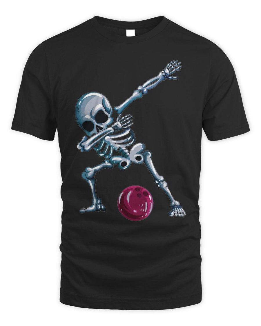 Cute Bowler Skeleton Bowling Ball Bowling player Dabbing Dab Bowling