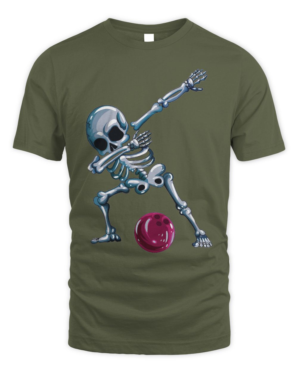 Cute Bowler Skeleton Bowling Ball Bowling player Dabbing Dab Bowling