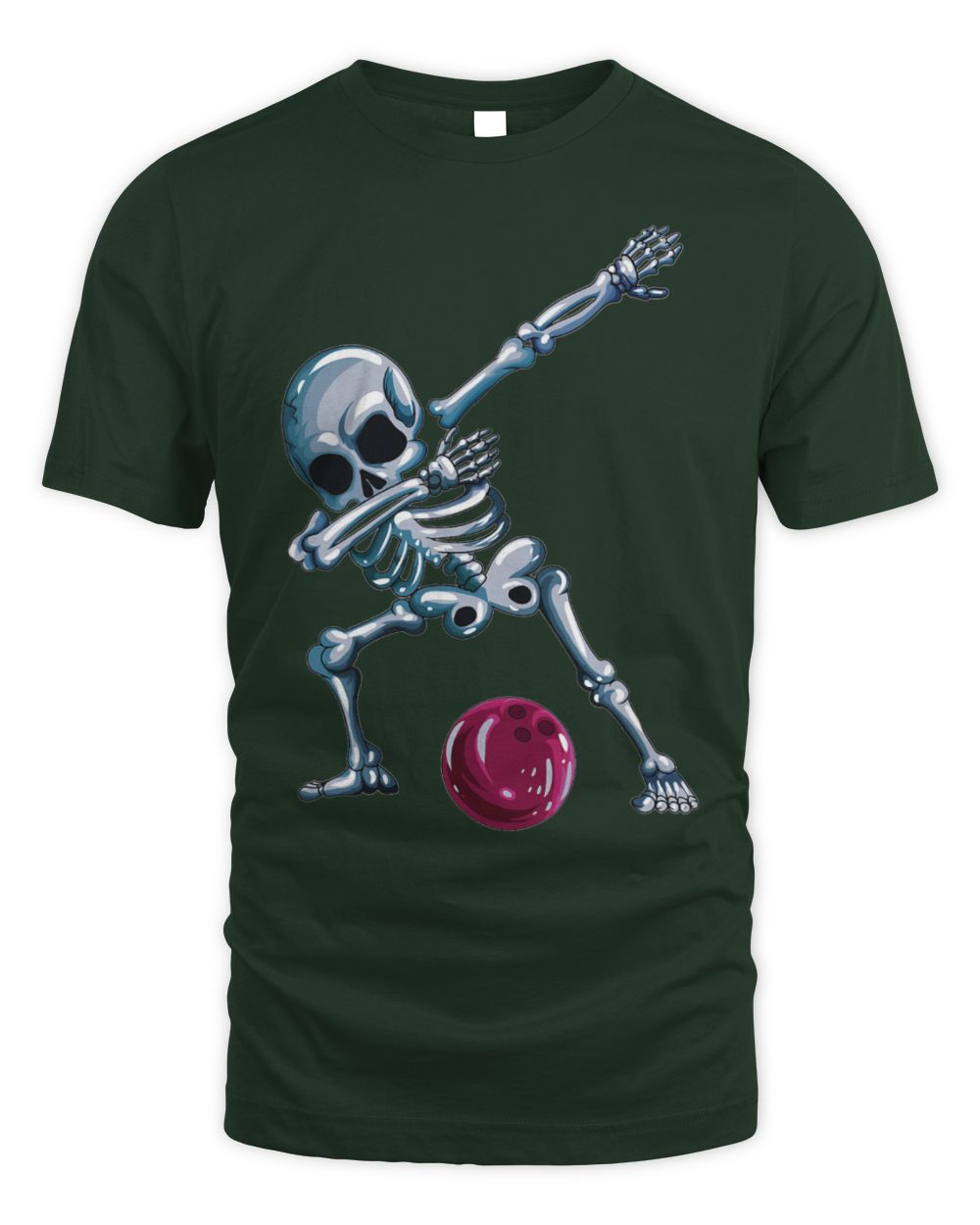 Cute Bowler Skeleton Bowling Ball Bowling player Dabbing Dab Bowling