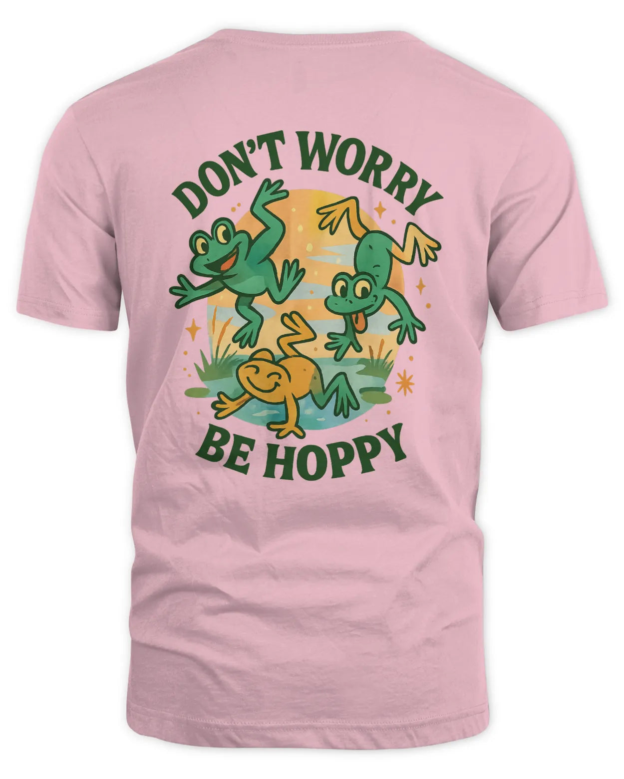 Don't Worry Be Hoppy Short-Sleeve T-Shirt
