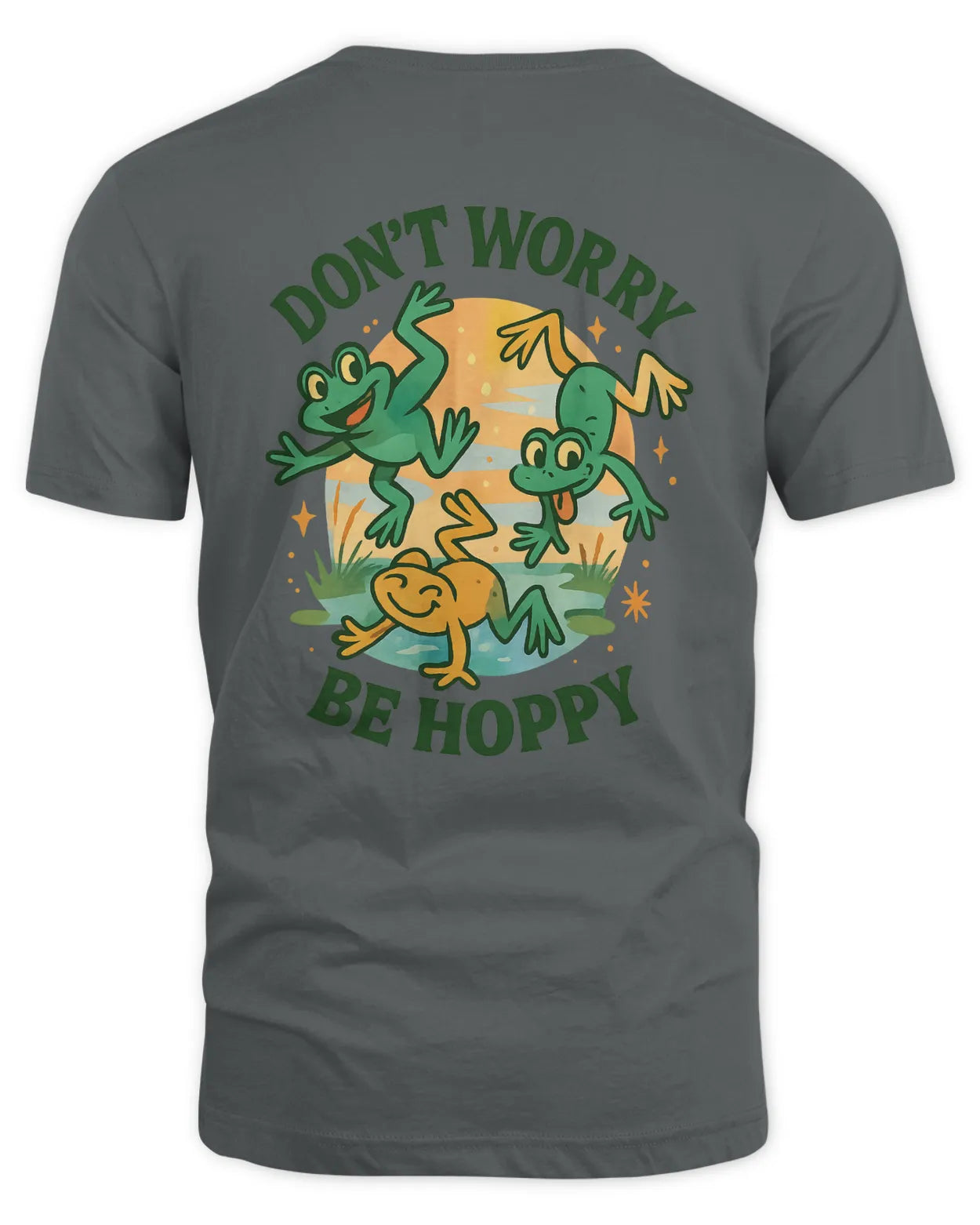 Don't Worry Be Hoppy Short-Sleeve T-Shirt