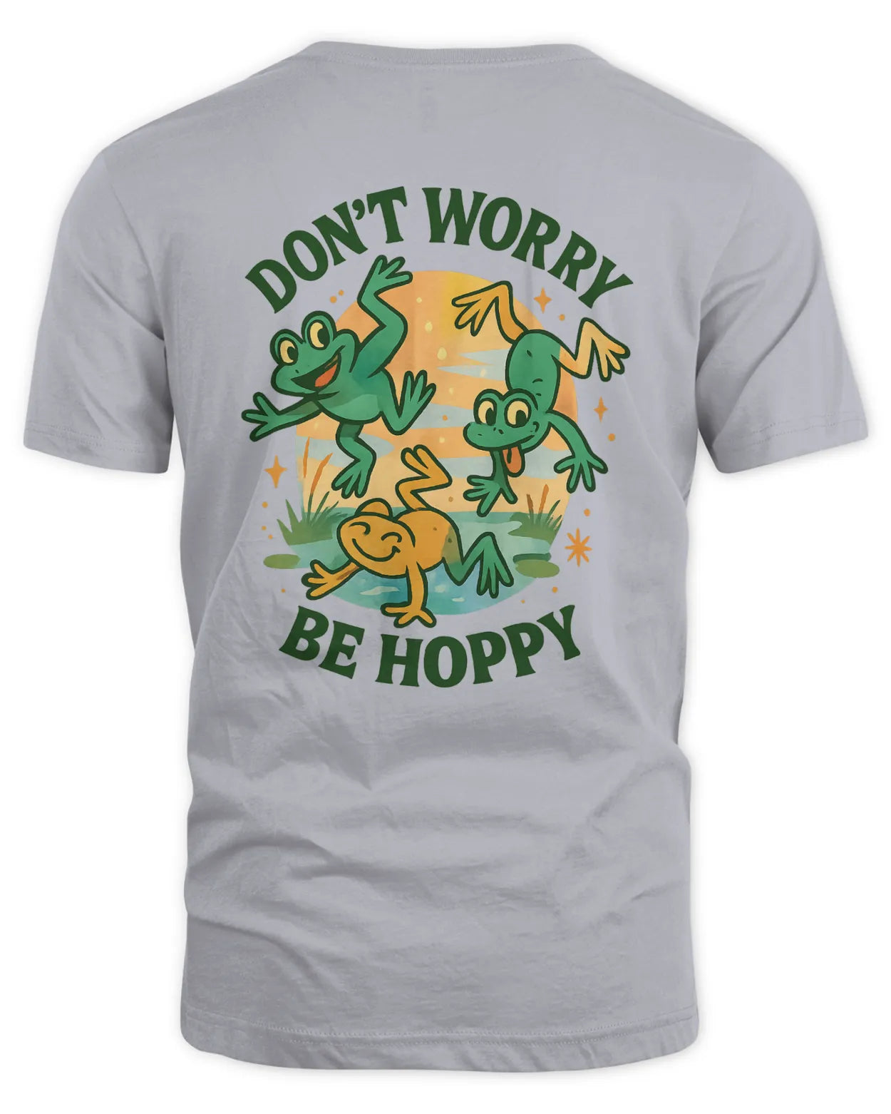 Don't Worry Be Hoppy Short-Sleeve T-Shirt