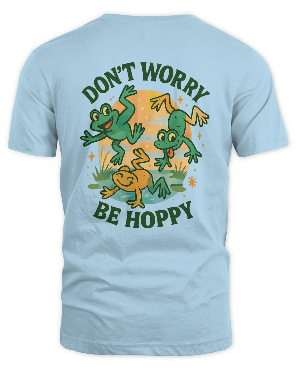 Don't Worry Be Hoppy Short-Sleeve T-Shirt