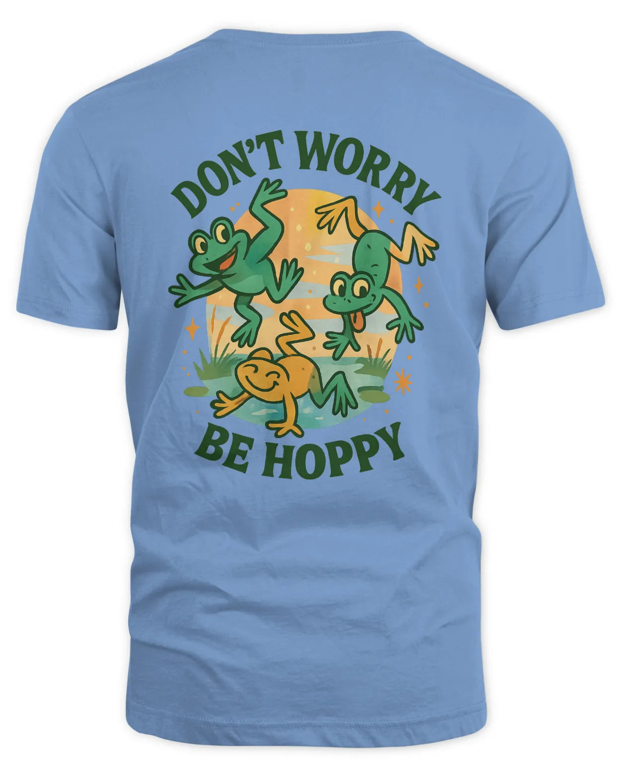 Don't Worry Be Hoppy Short-Sleeve T-Shirt