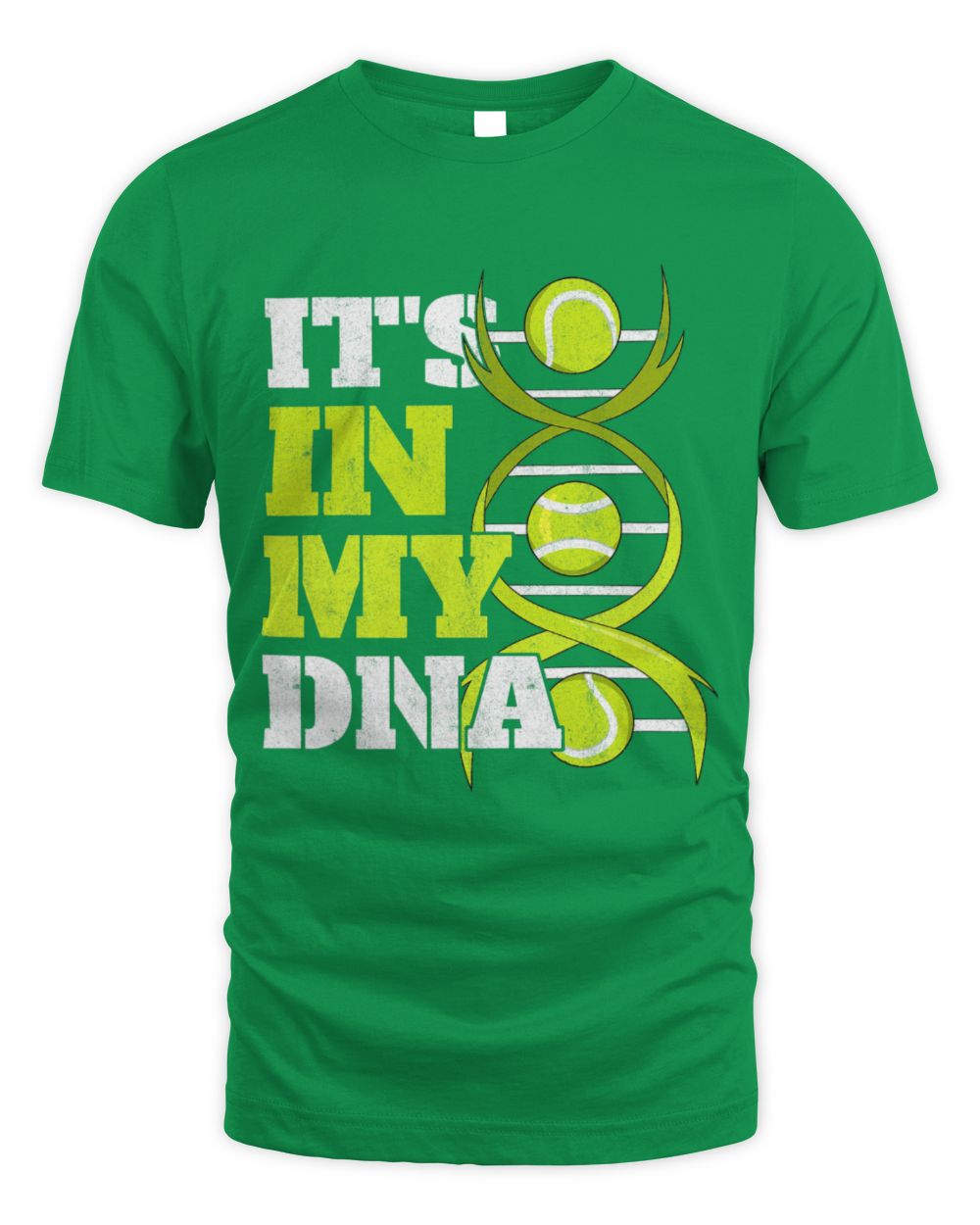 Cute Tennis Sports Tennis Player Ball ITS IN MY DNA Tennis Fan