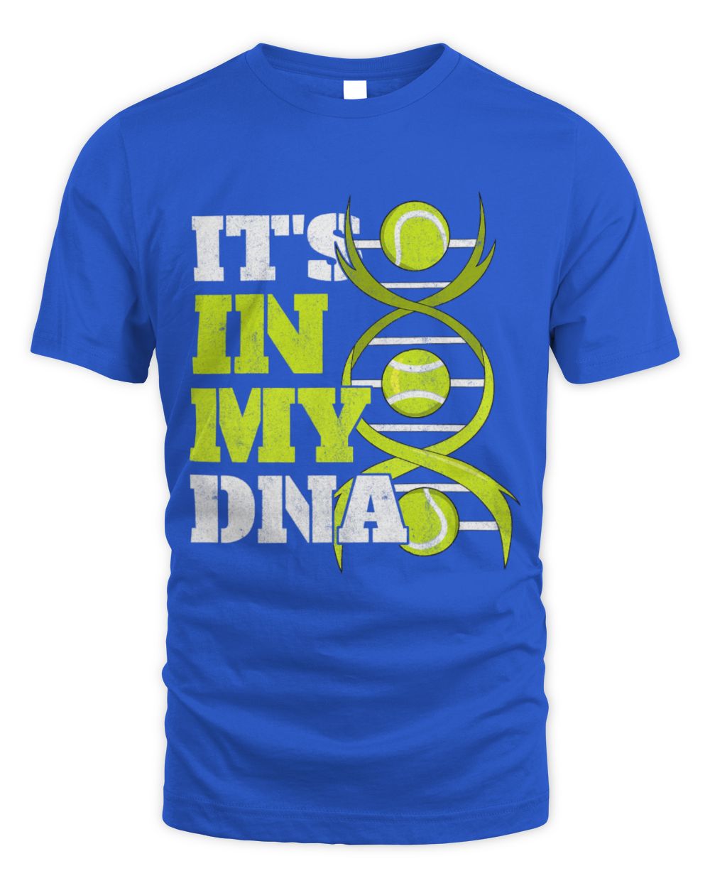 Cute Tennis Sports Tennis Player Ball ITS IN MY DNA Tennis Fan