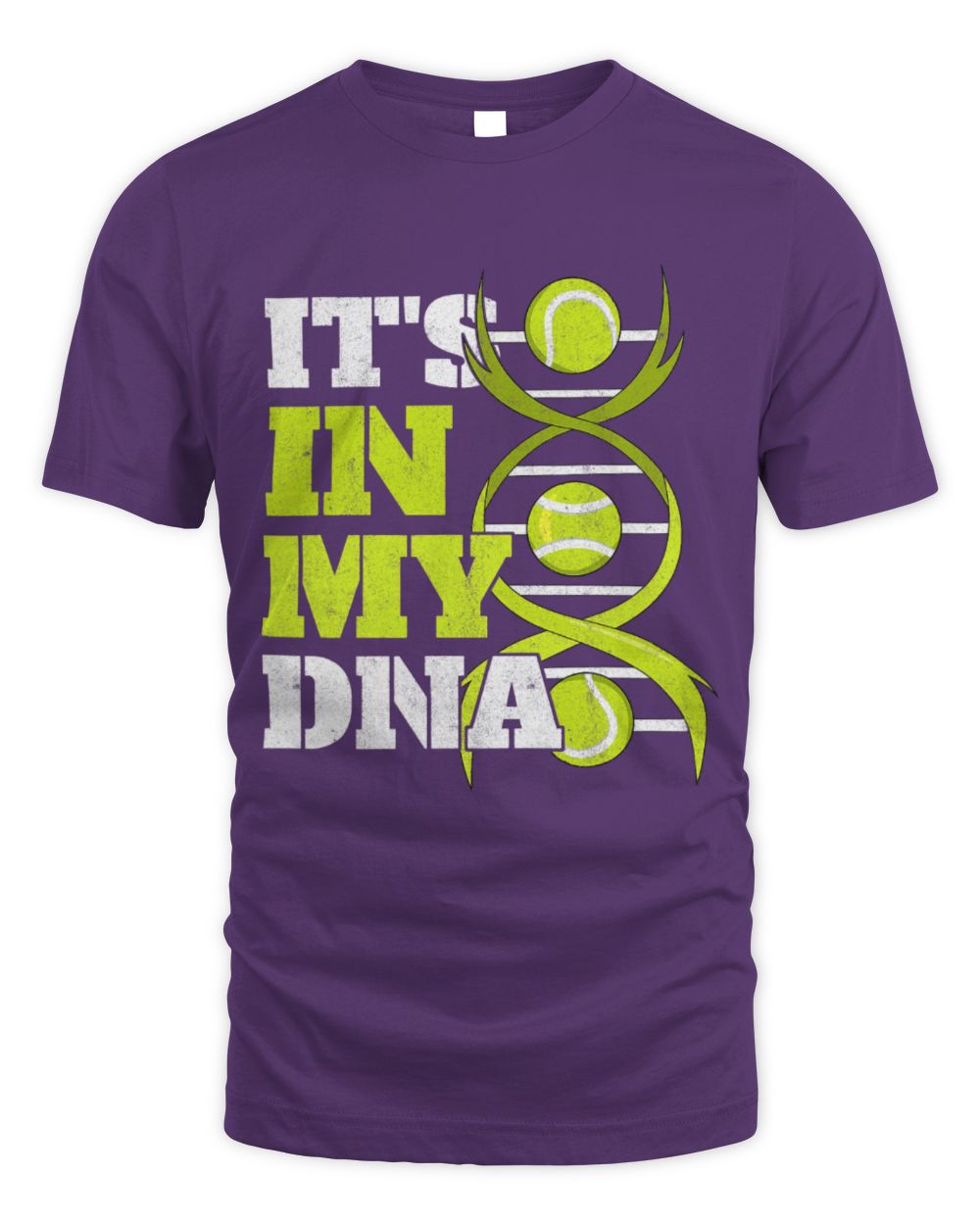 Cute Tennis Sports Tennis Player Ball ITS IN MY DNA Tennis Fan