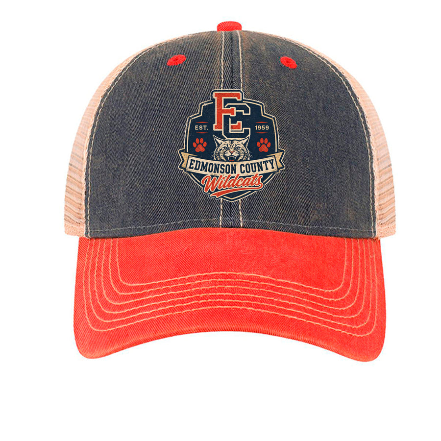 Navy/ Scarlet Red/ Khaki - OFA - FRONT