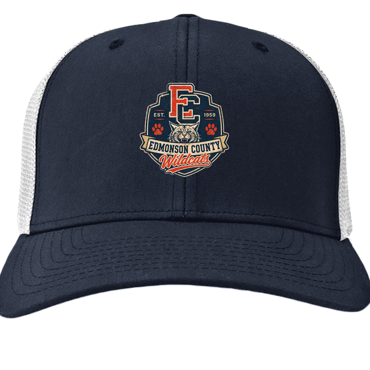NAVY / WHITE - 6511 - FRONT