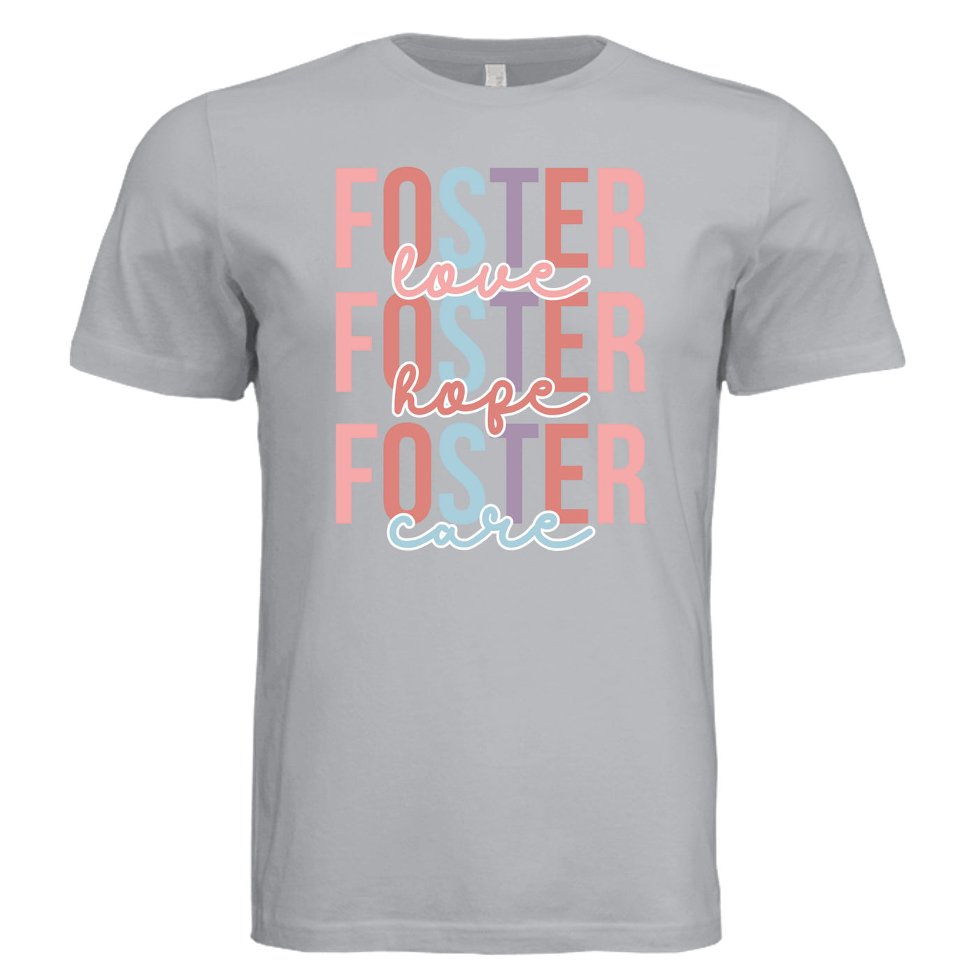 Solid Athletic Grey - 3001C - FRONT