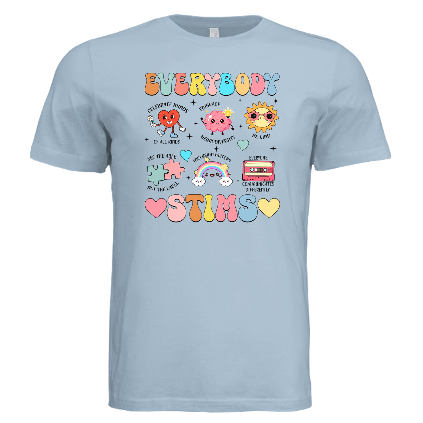 LIGHT BLUE - 3001C - FRONT
