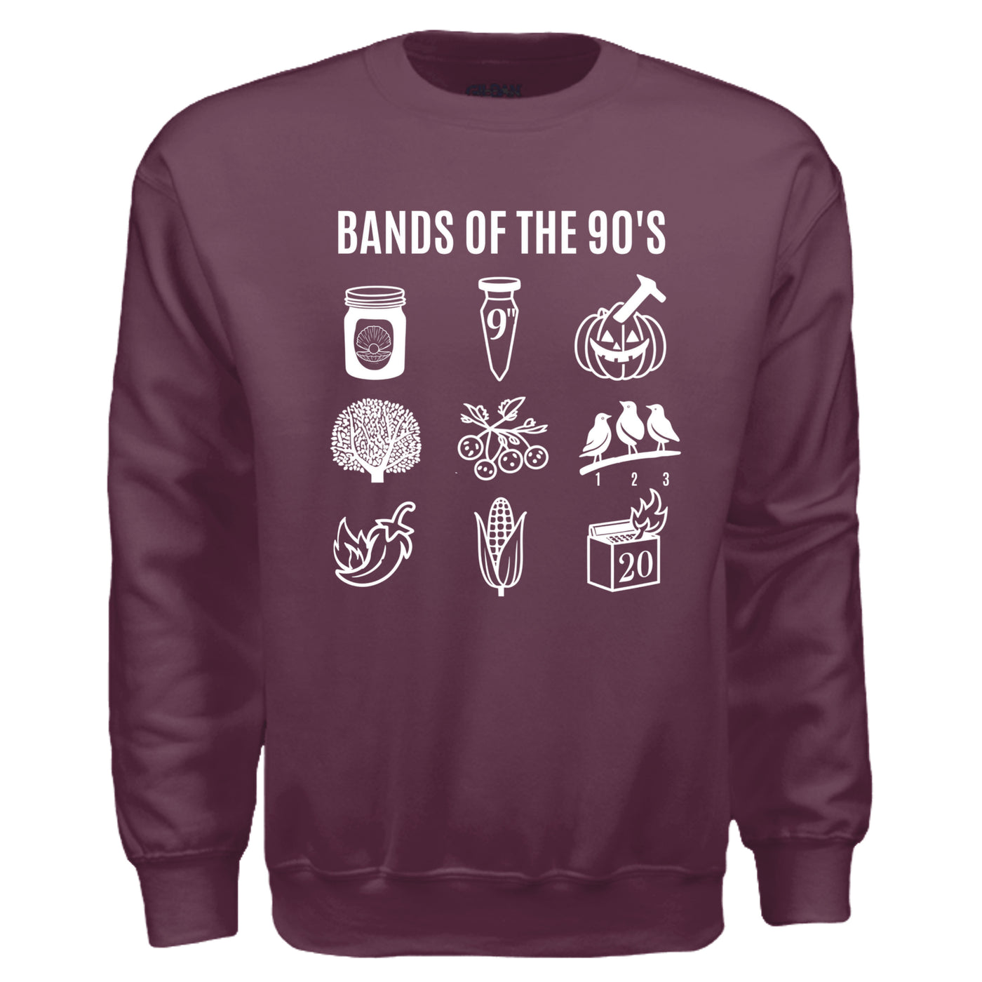 Maroon - SF000 - FRONT