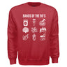 Bands of the 90s Rebus Puzzle Crewneck Sweatshirt