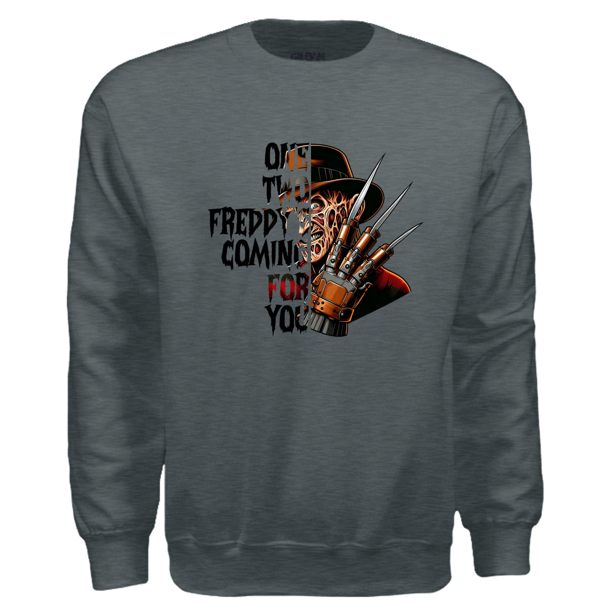 DARK HEATHER - SF000 - FRONT