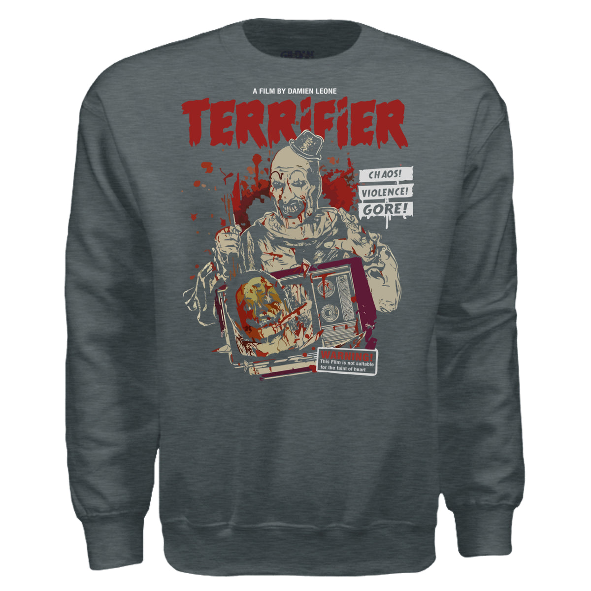 DARK HEATHER - SF000 - FRONT